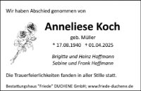 eine Anzeige