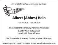 eine Anzeige