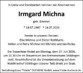 eine Anzeige
