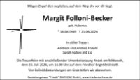 eine Anzeige