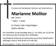 eine Anzeige