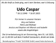eine Anzeige